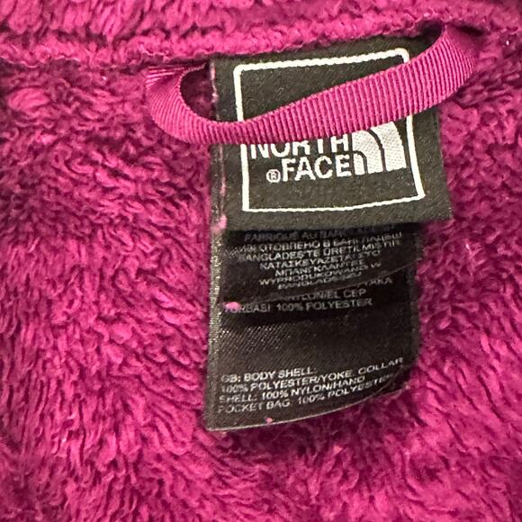The North Face Purple Jacket sz M Soft Shell Jacket North Face Girls Jacket - Picture 7 of 9